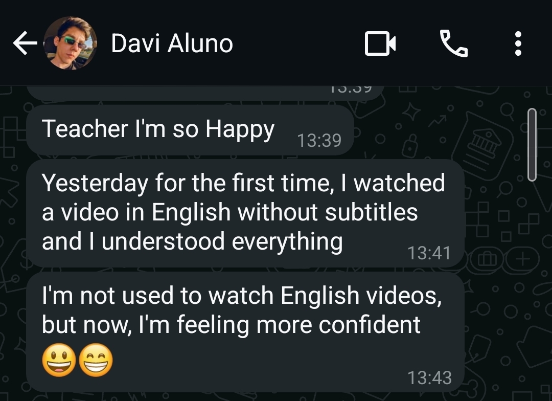 Depoimento Davi